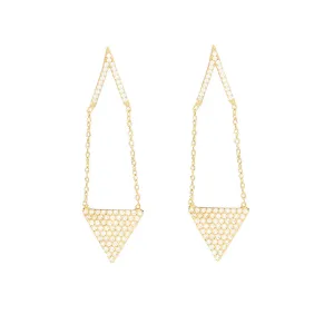 Geneva Earrings Gold (WS)