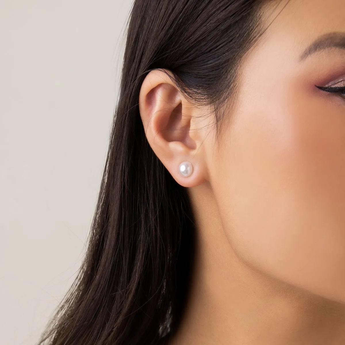 Geometric 12 Pieces Cross Butterfly Chunky Hoop Stud Earrings Set