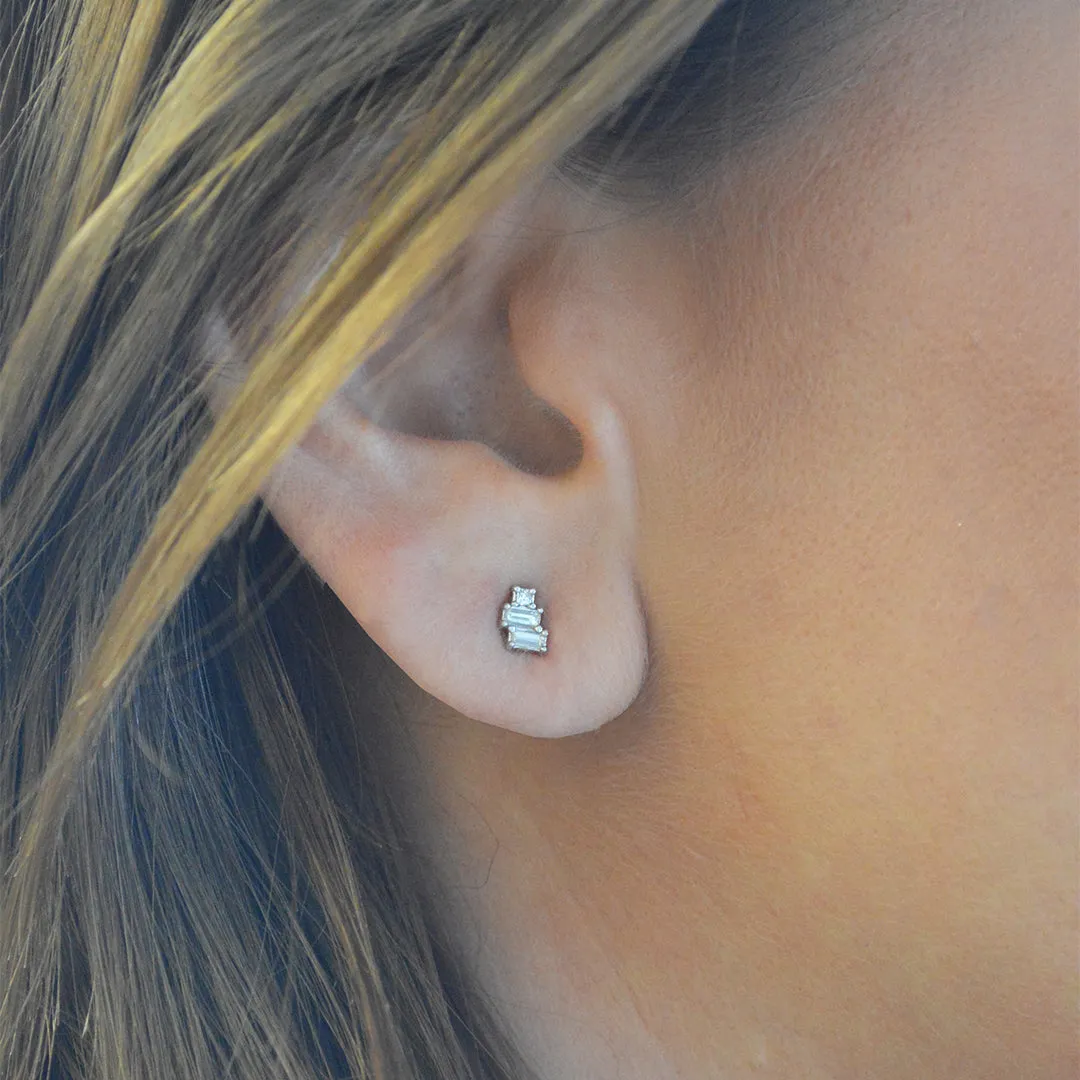Geometric Earring Stud