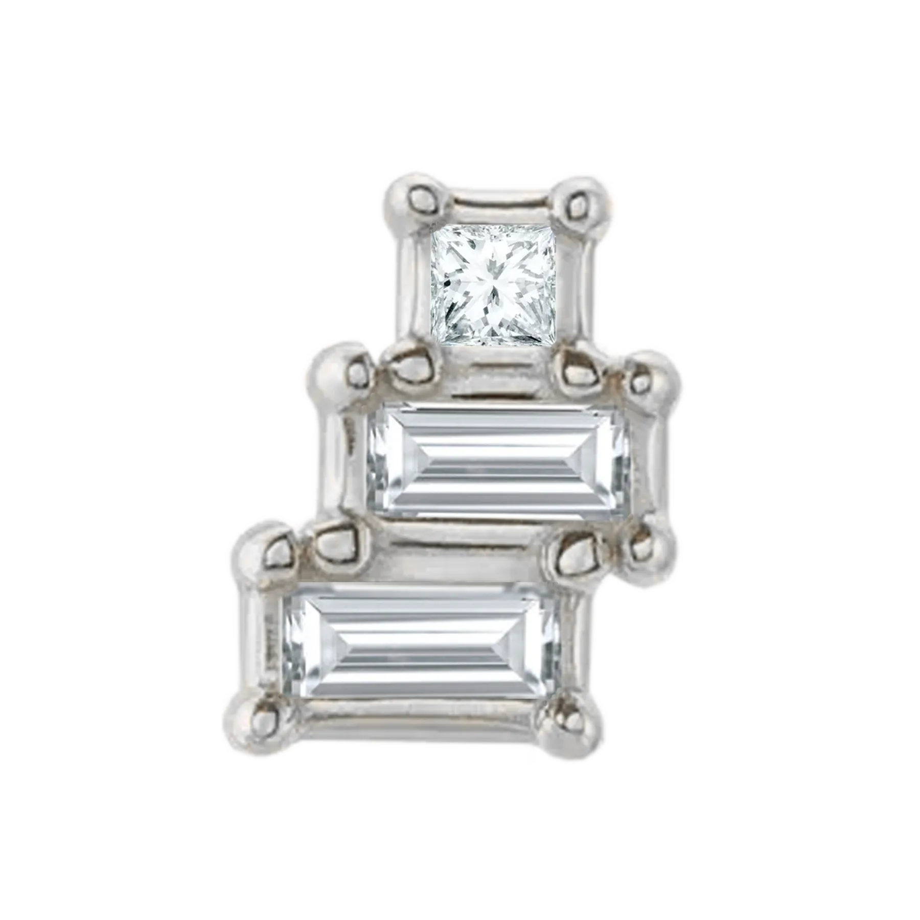 Geometric Earring Stud