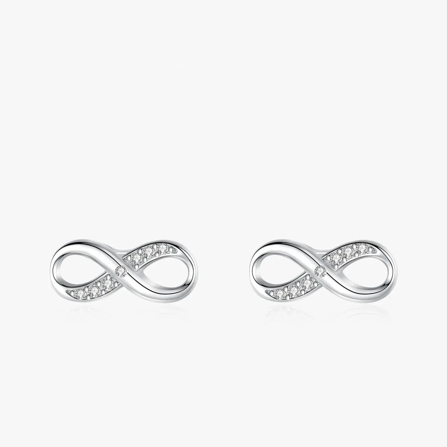 Geometric Line Earrings, Sterling Silver