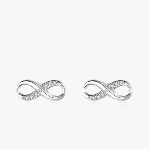 Geometric Line Earrings, Sterling Silver