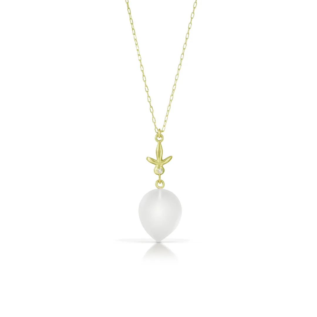 Gold Fleur Necklace