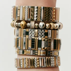 Gold Nefertiti Bracelet by Sigal