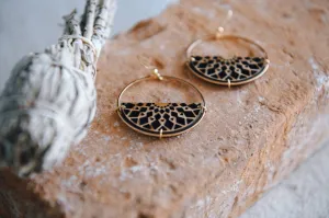 Gold Plated Half Moon