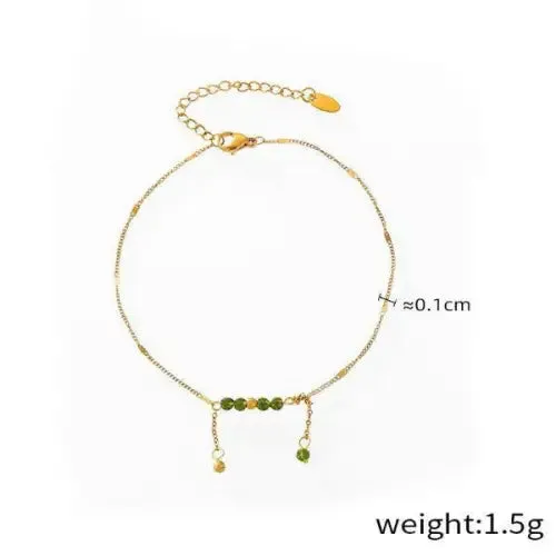 Gold-Toned Necklaces and Anklets