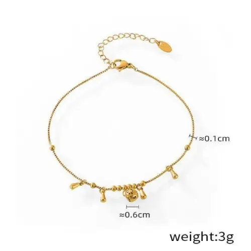 Gold-Toned Necklaces and Anklets
