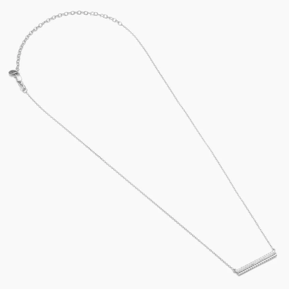 Groovy Bar Pendant Necklace