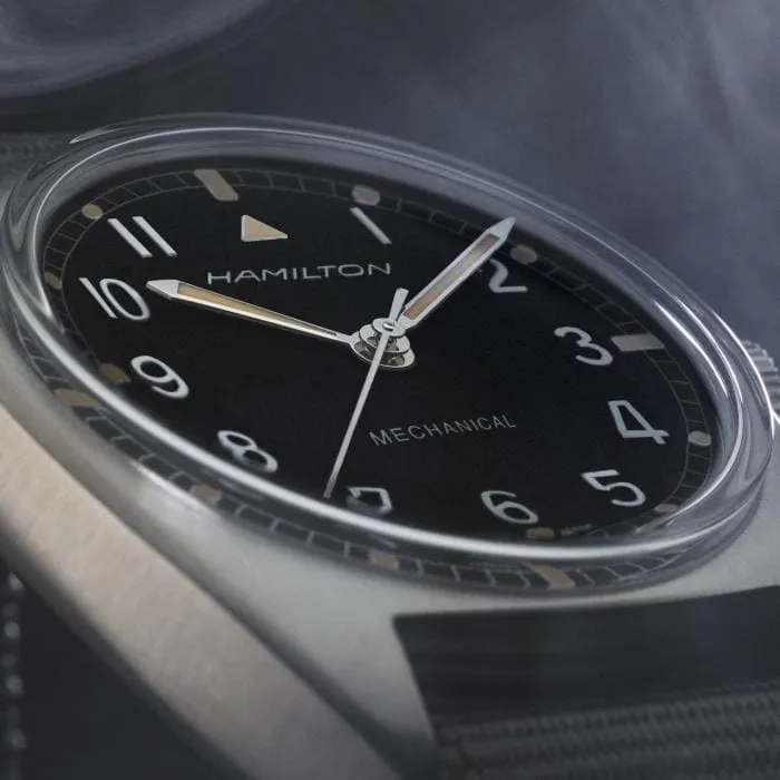 Hamilton Khaki Aviation Pilot Pioneer Mechanical Nato Black