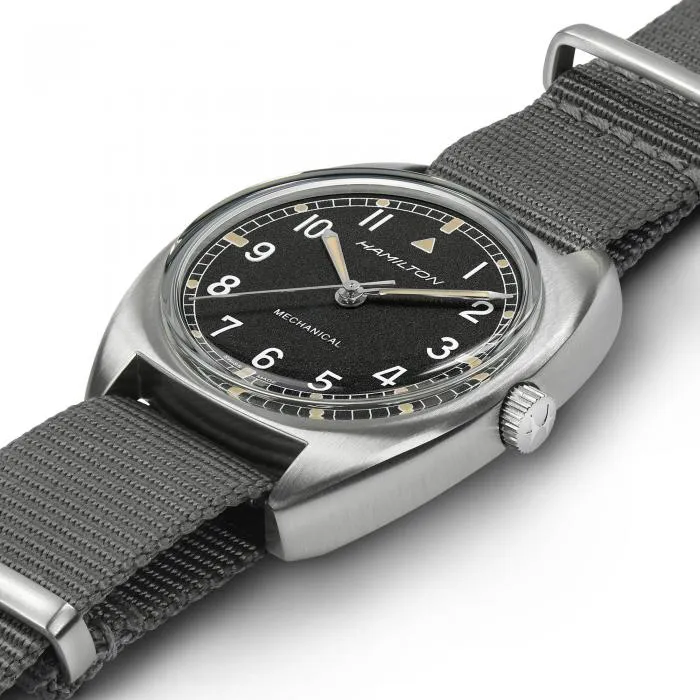 Hamilton Khaki Aviation Pilot Pioneer Mechanical Nato Black