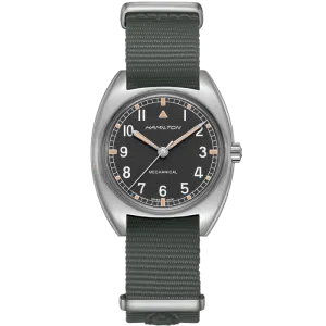 Hamilton Khaki Aviation Pilot Pioneer Mechanical Nato Black