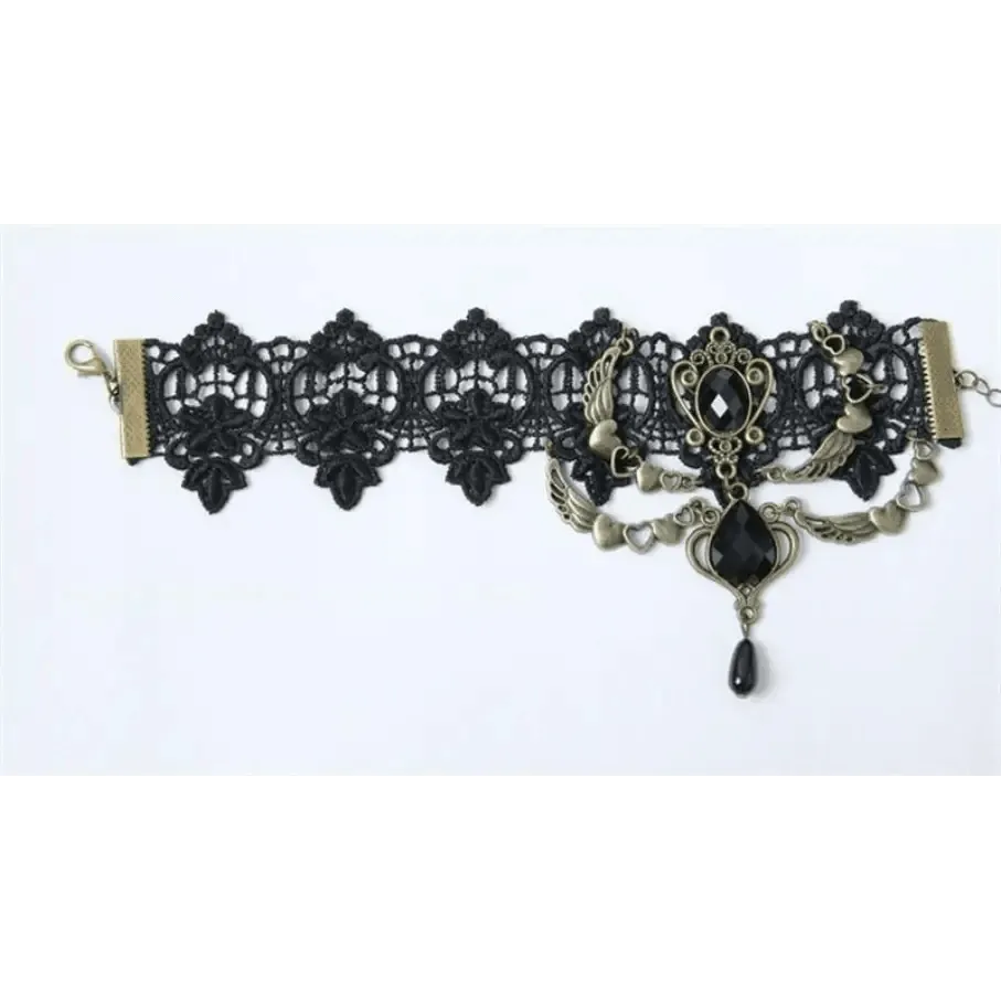Handmade Black Vintage Women Anklets Leg Accessories Luxury Lady Jewelry Party Foot Accessory
