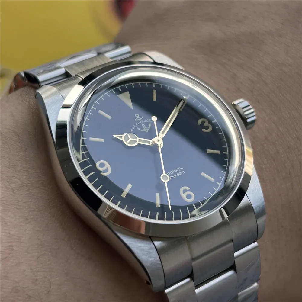 Hruodland 36mm NH38 Vintage Men Watch F029