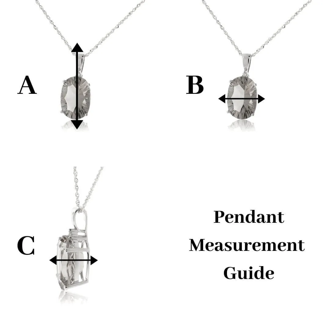 Illusion Bezel Set Diamond Bar Style Necklace