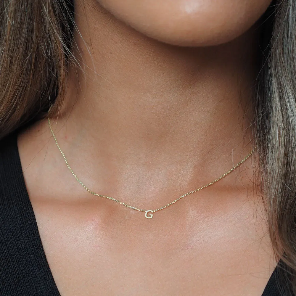 Initial Necklaces