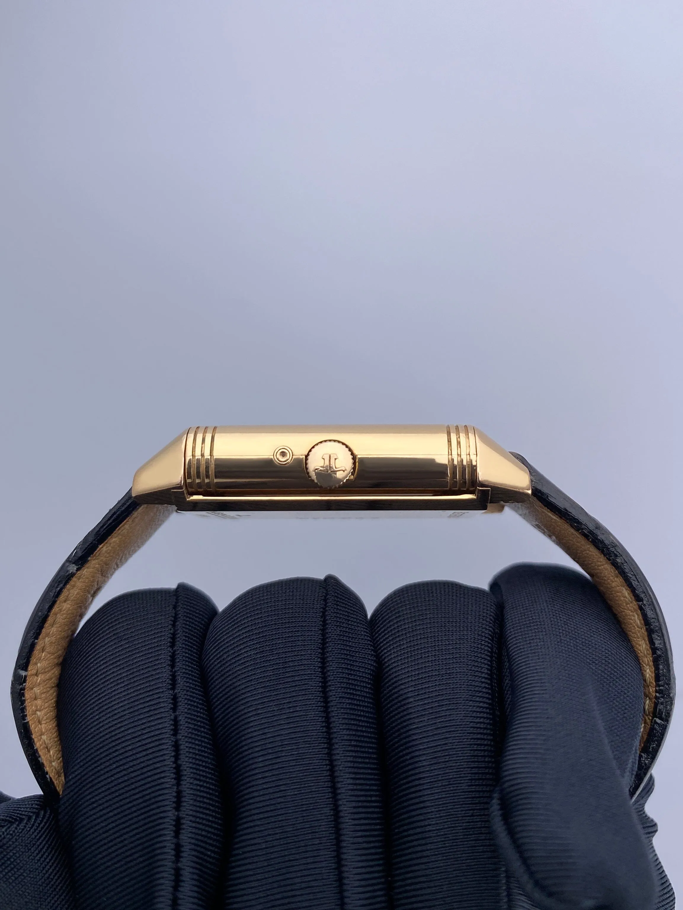 Jaeger LeCoultre Reverso 270.2.63 Sun Moon Rose Gold Mens Watch