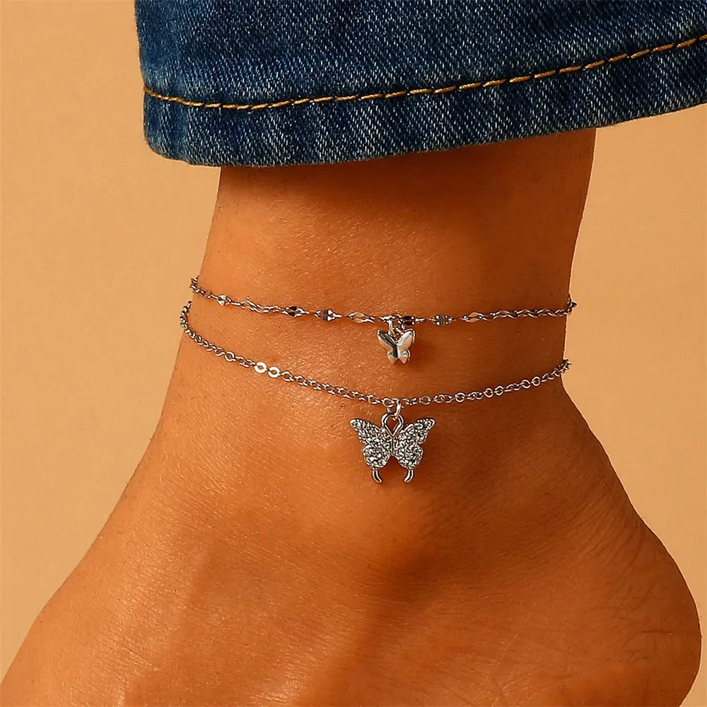 Jewellery - Bohemian Charm Anklet Set - New