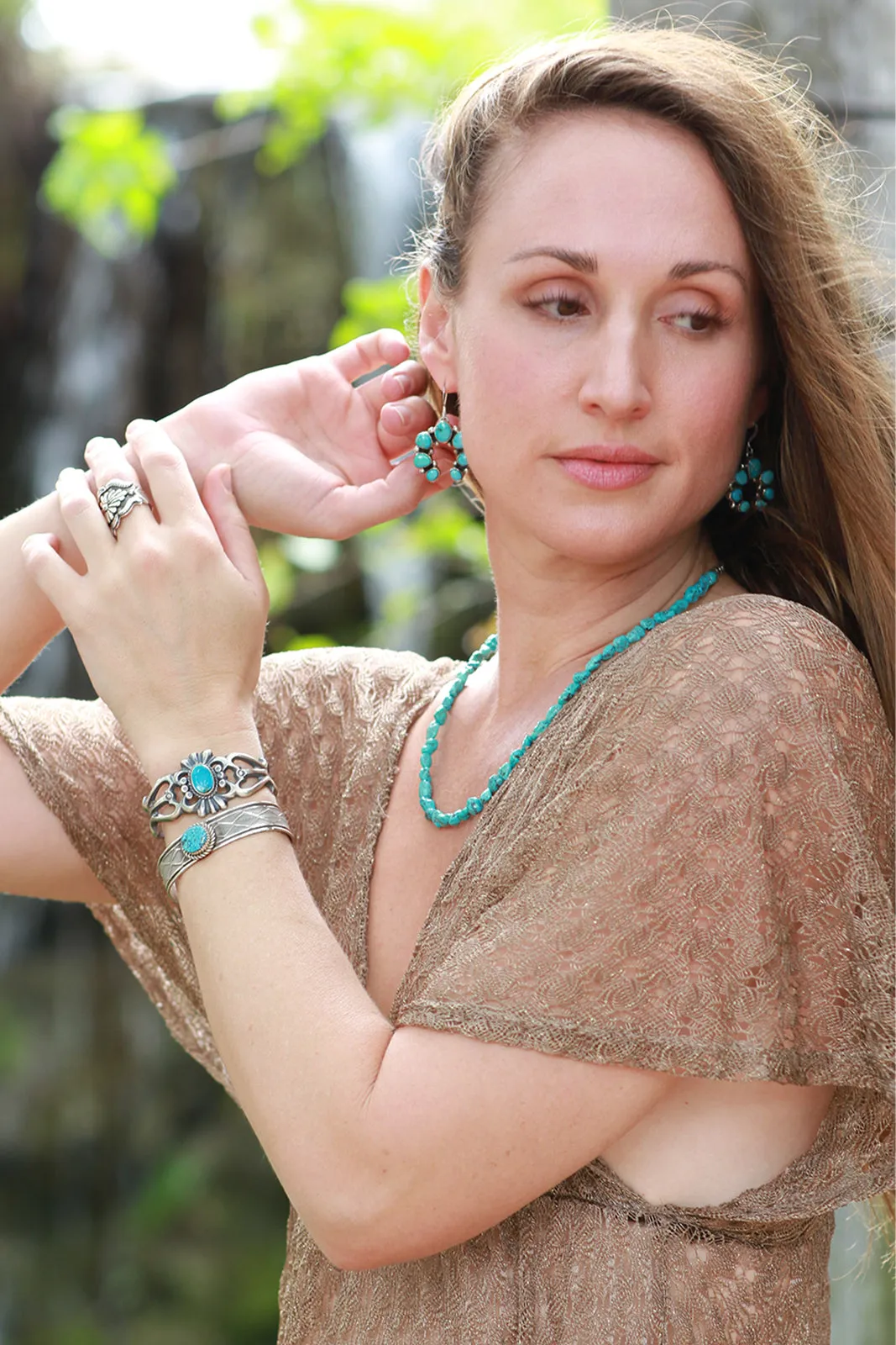 Kingman Turquoise Cuff Bracelet