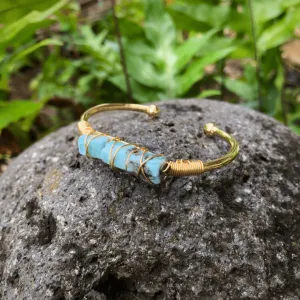 Larimar Gemstone Bracelet
