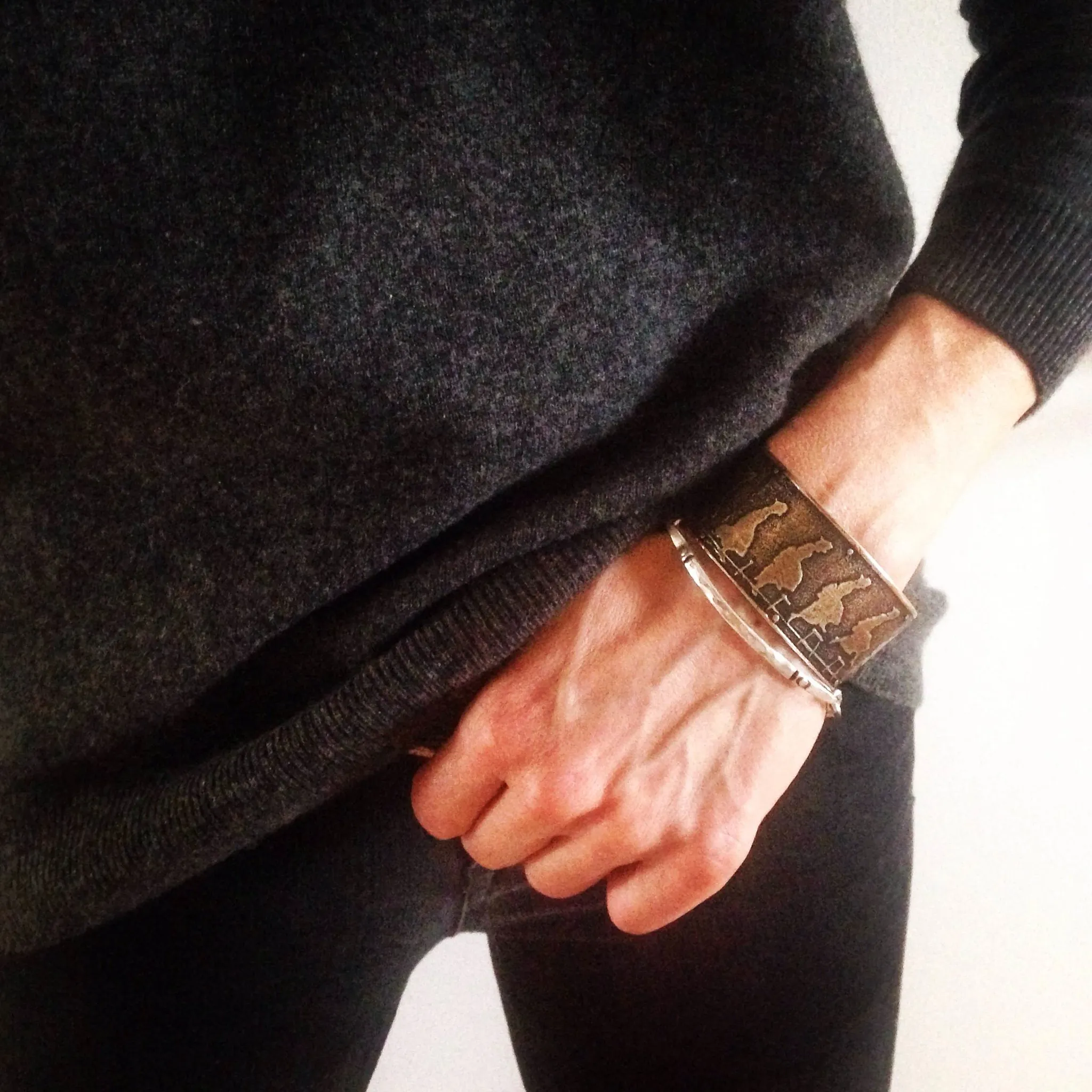 Leap of Faith - bronze cuff