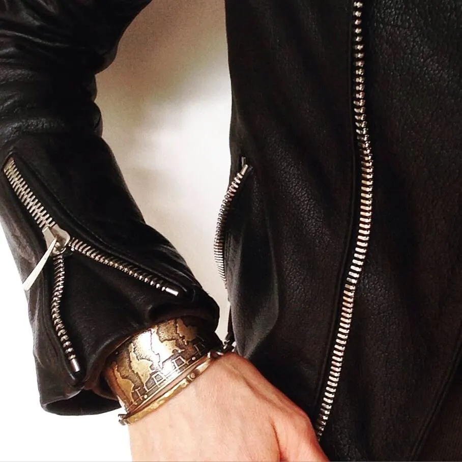 Leap of Faith - bronze cuff