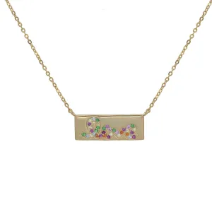 Love Bar Necklace