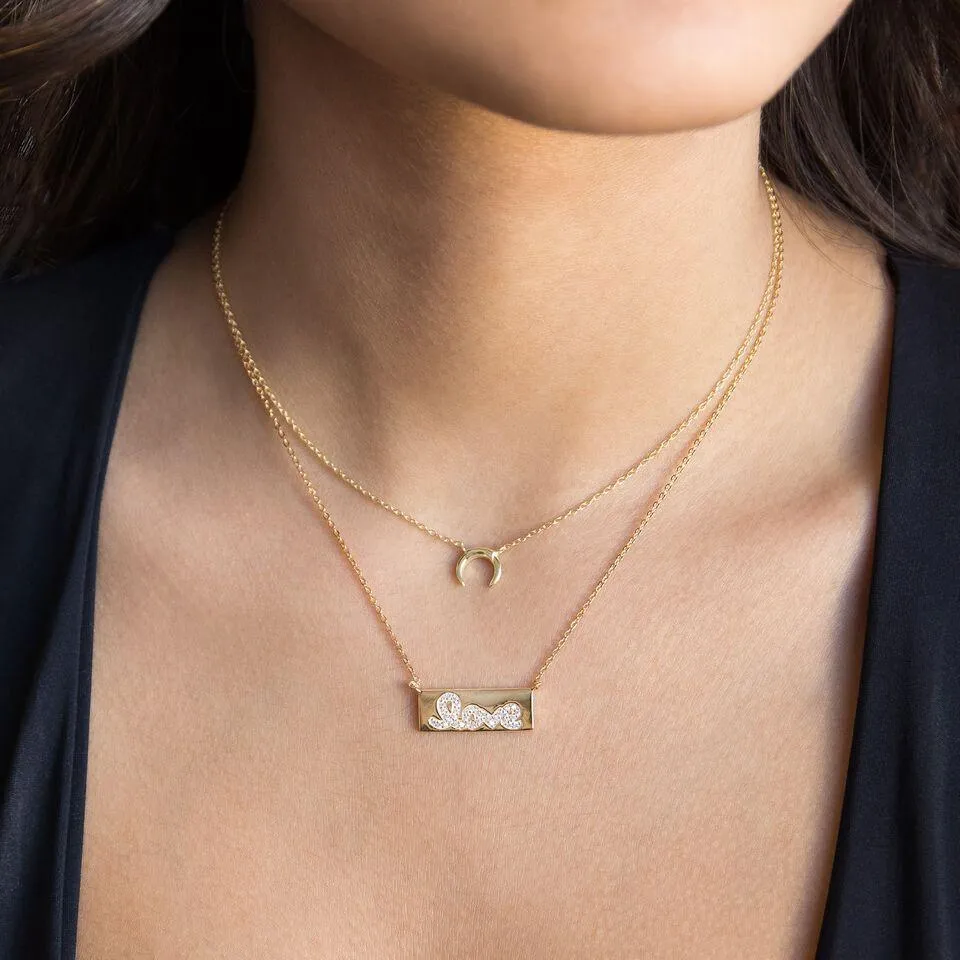 Love Bar Necklace