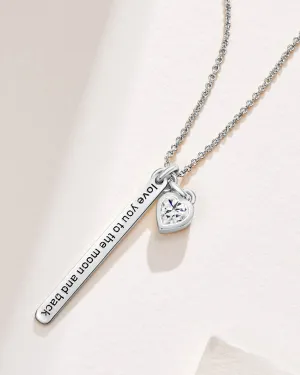 Love to the Moon Necklace