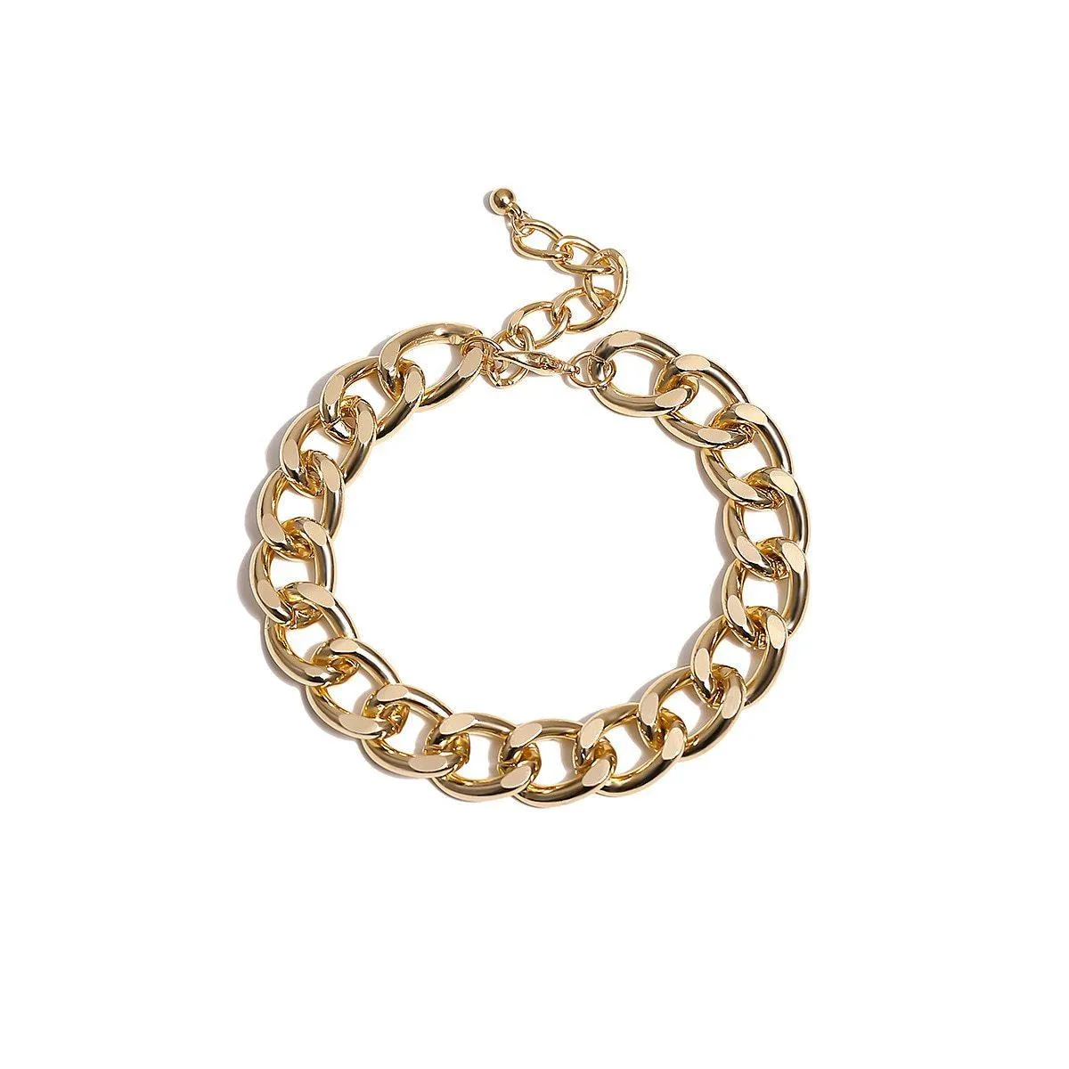 Luxury Chain Brecelet for Leg In Punk Gold Thick Anklet Style  Link Chain Anklets For Women Chunky Ankle Bracelet Foot Jewelry
