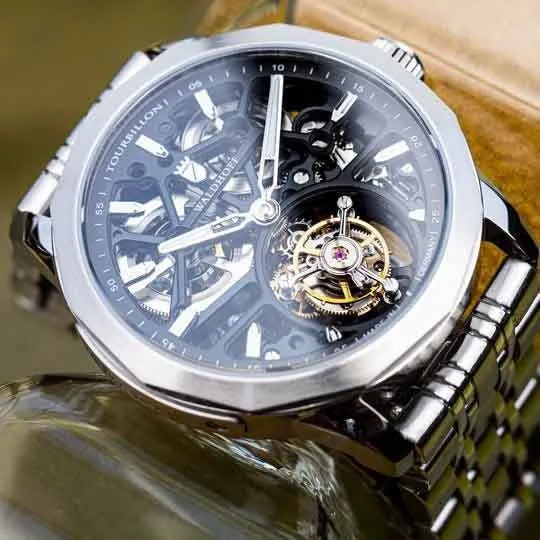 Manufaktur Waldhoff Vanguard V8 Tourbillon Dark Slate