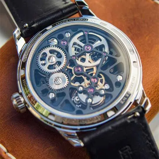 Manufaktur Waldhoff Vanguard V8 Tourbillon Dark Slate
