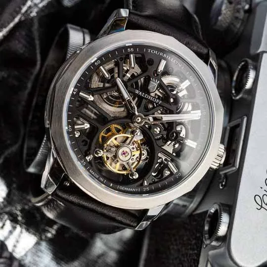 Manufaktur Waldhoff Vanguard V8 Tourbillon Dark Slate
