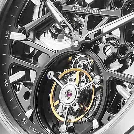 Manufaktur Waldhoff Vanguard V8 Tourbillon Dark Slate