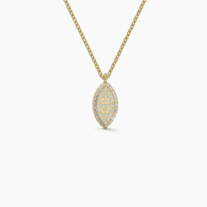 Marquise Shaped AMoré Pavé Necklace With 0.35ct. Diamonds