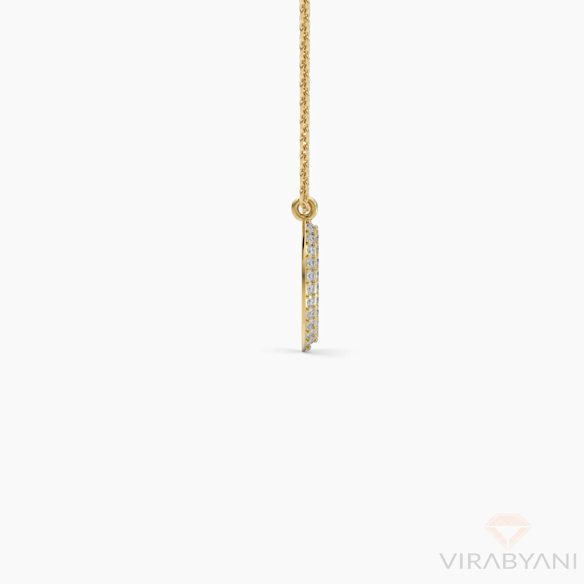 Marquise Shaped AMoré Pavé Necklace With 0.35ct. Diamonds