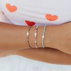 Matira Freshwater Beaded Bracelet, Boho Jewelry, Beach