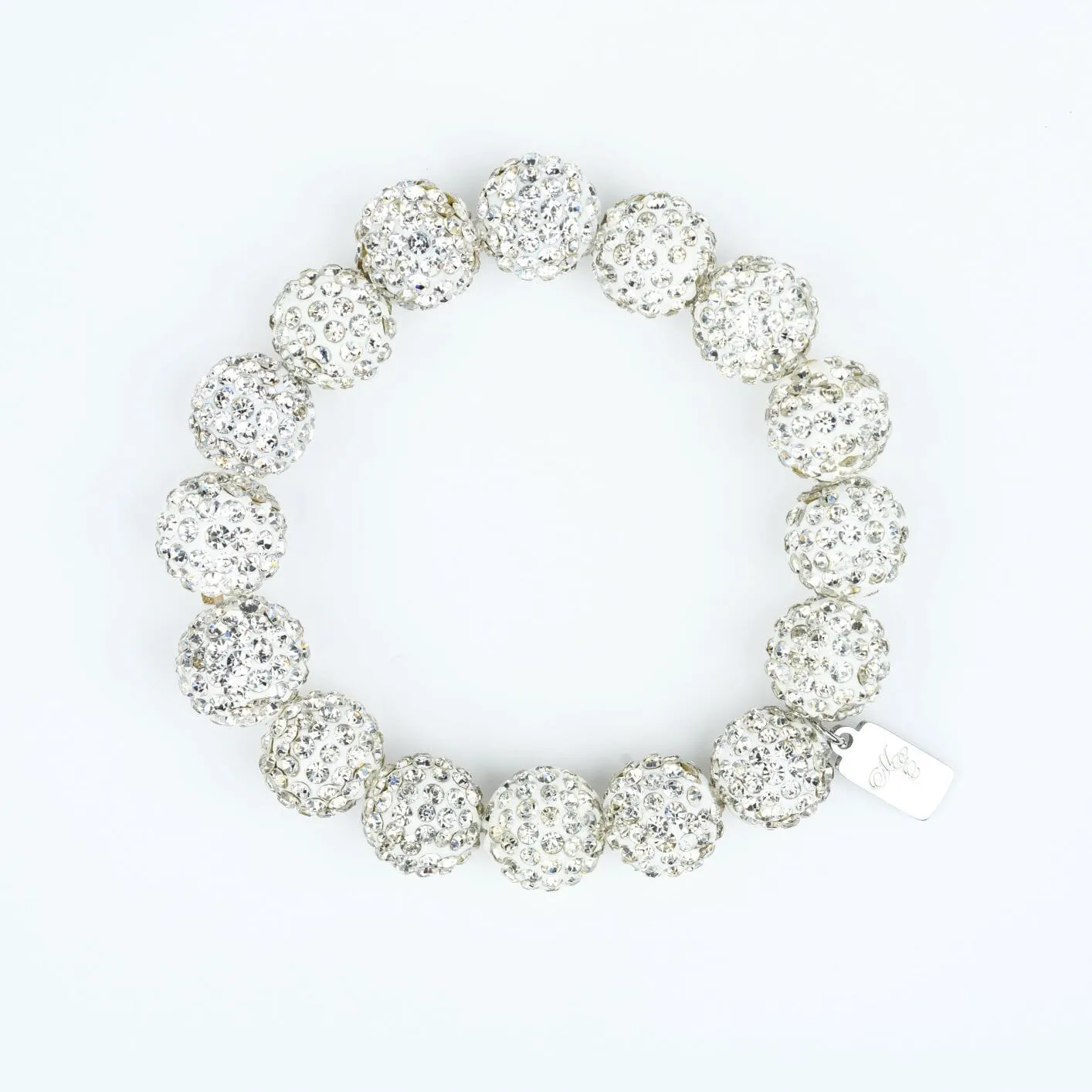 ME™ Clear Rhinestone 7-inch Bracelet II