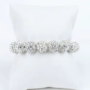 ME™ Clear Rhinestone 7-inch Bracelet II