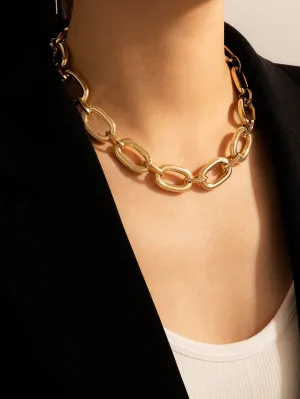 Minimalist Chain Necklace - Gold