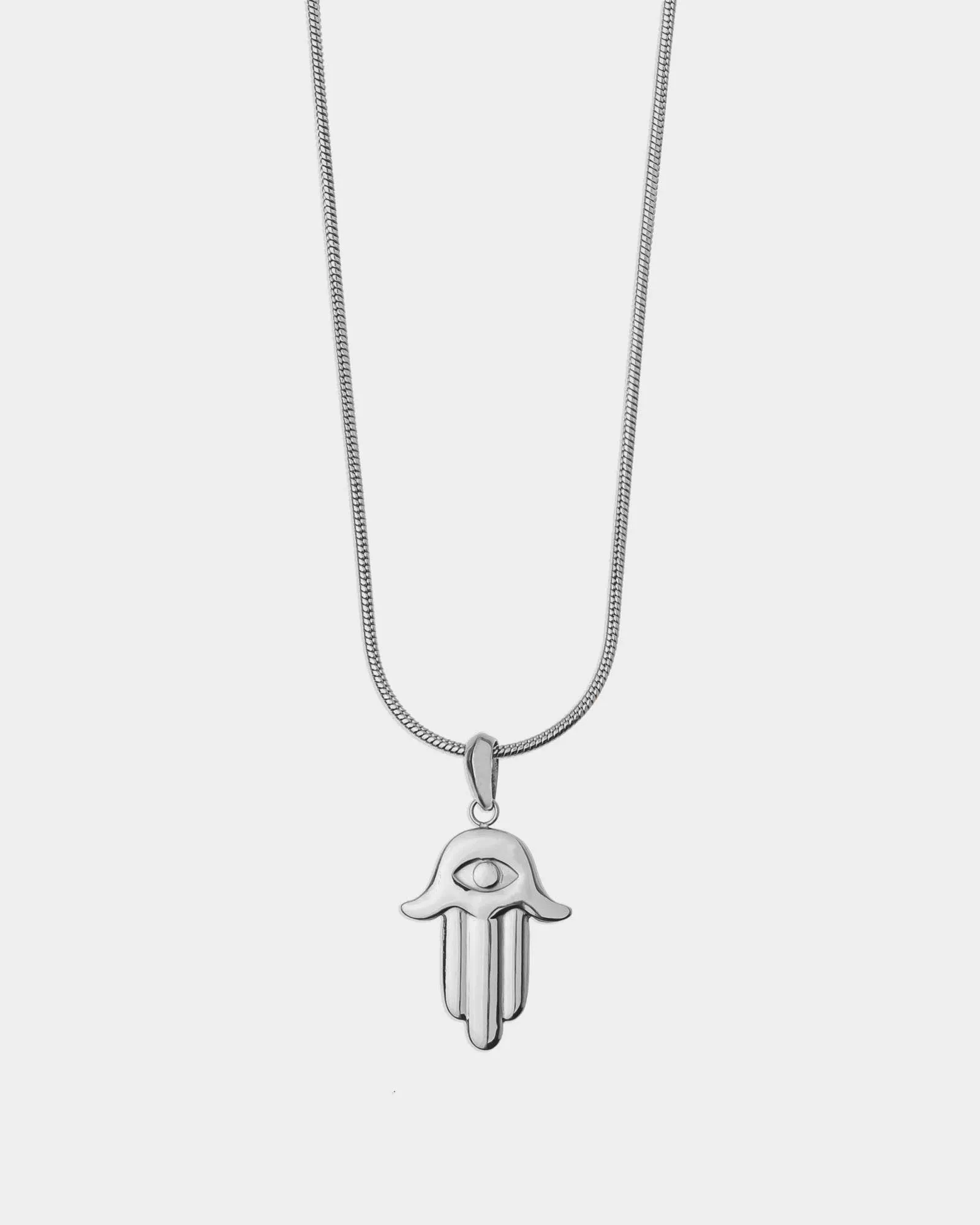 Minimalist Hamsa Necklace