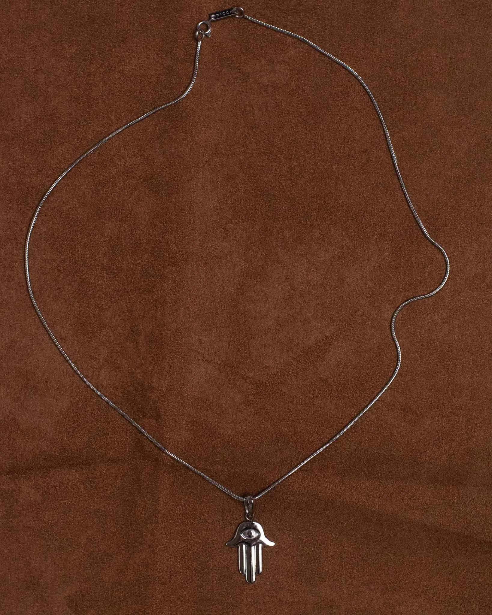 Minimalist Hamsa Necklace