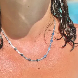 Multi Point Silver Necklace