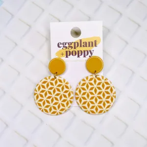 Neutral Geometric Earrings