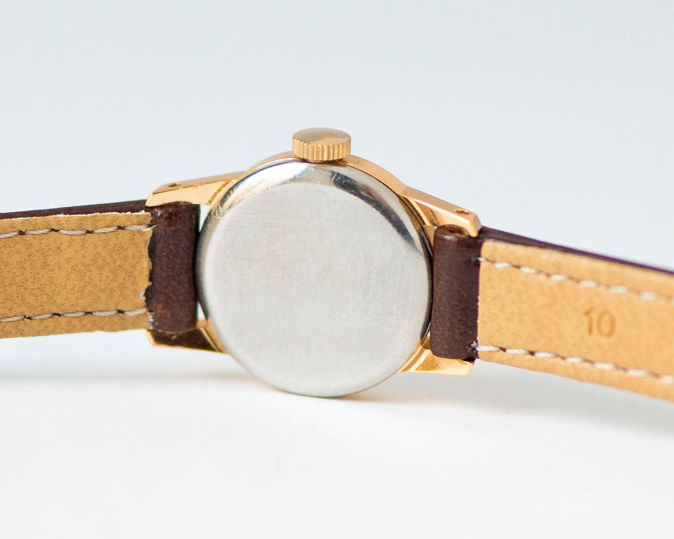 New old stock lady watch tiny gold shade Glory classic lady watch delicate vintage accessory gift small wrist watch new premium leather band