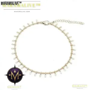 Nordic Pendant Anklet - Minimalist
