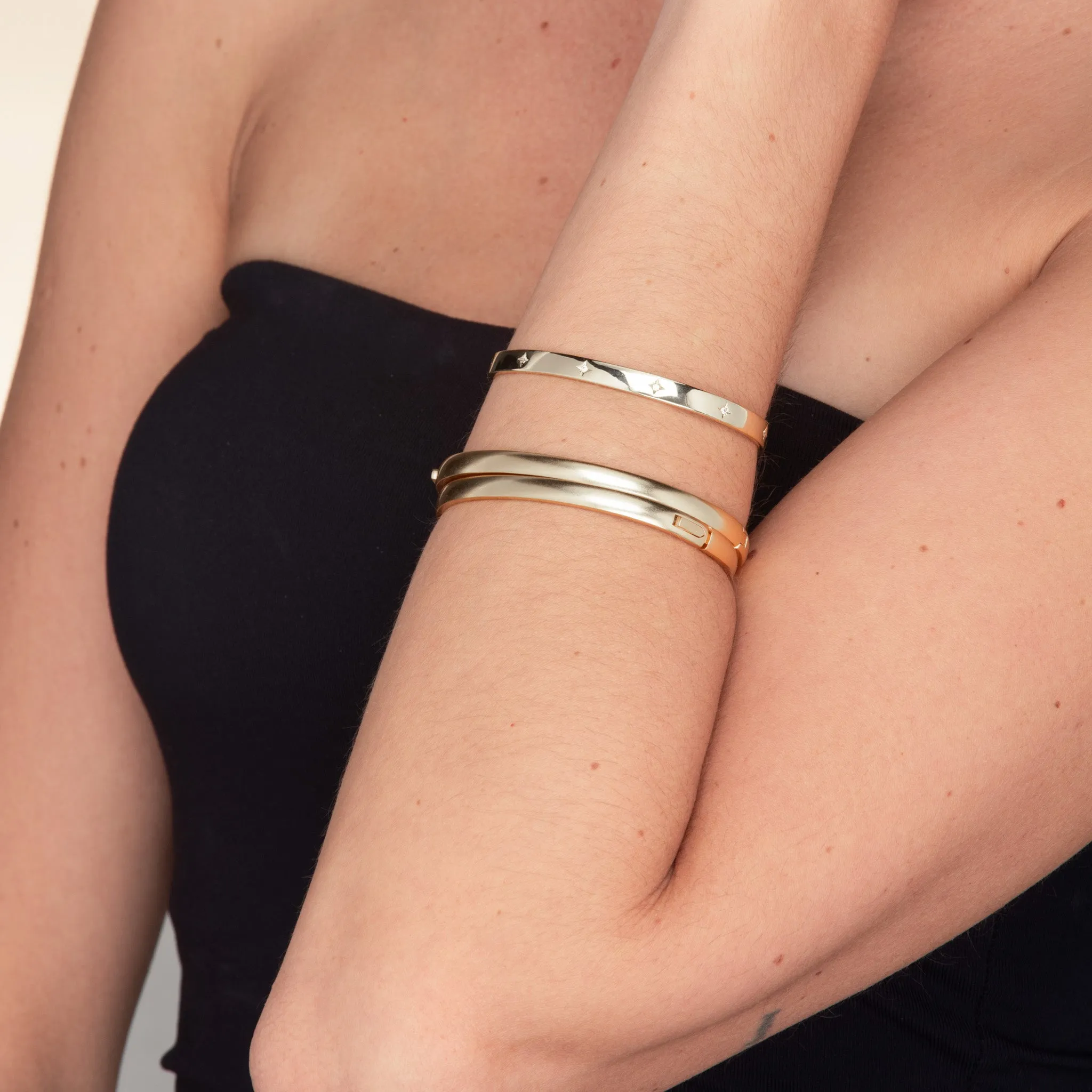 North Star Bangle Bracelet