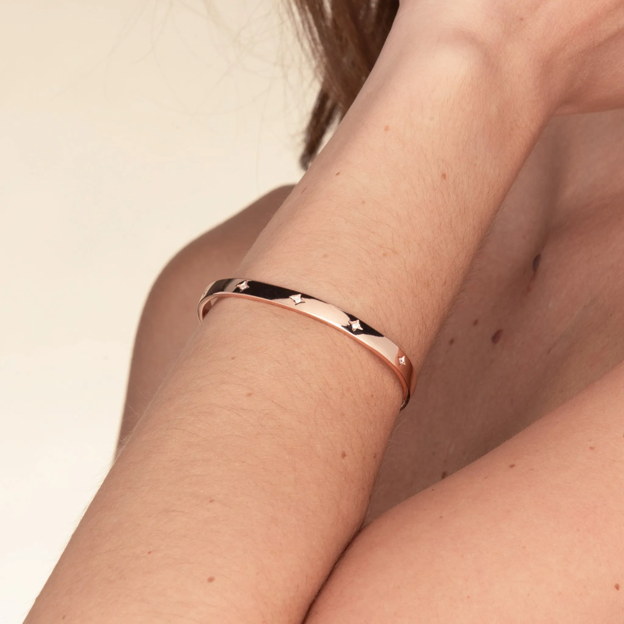 North Star Bangle Bracelet