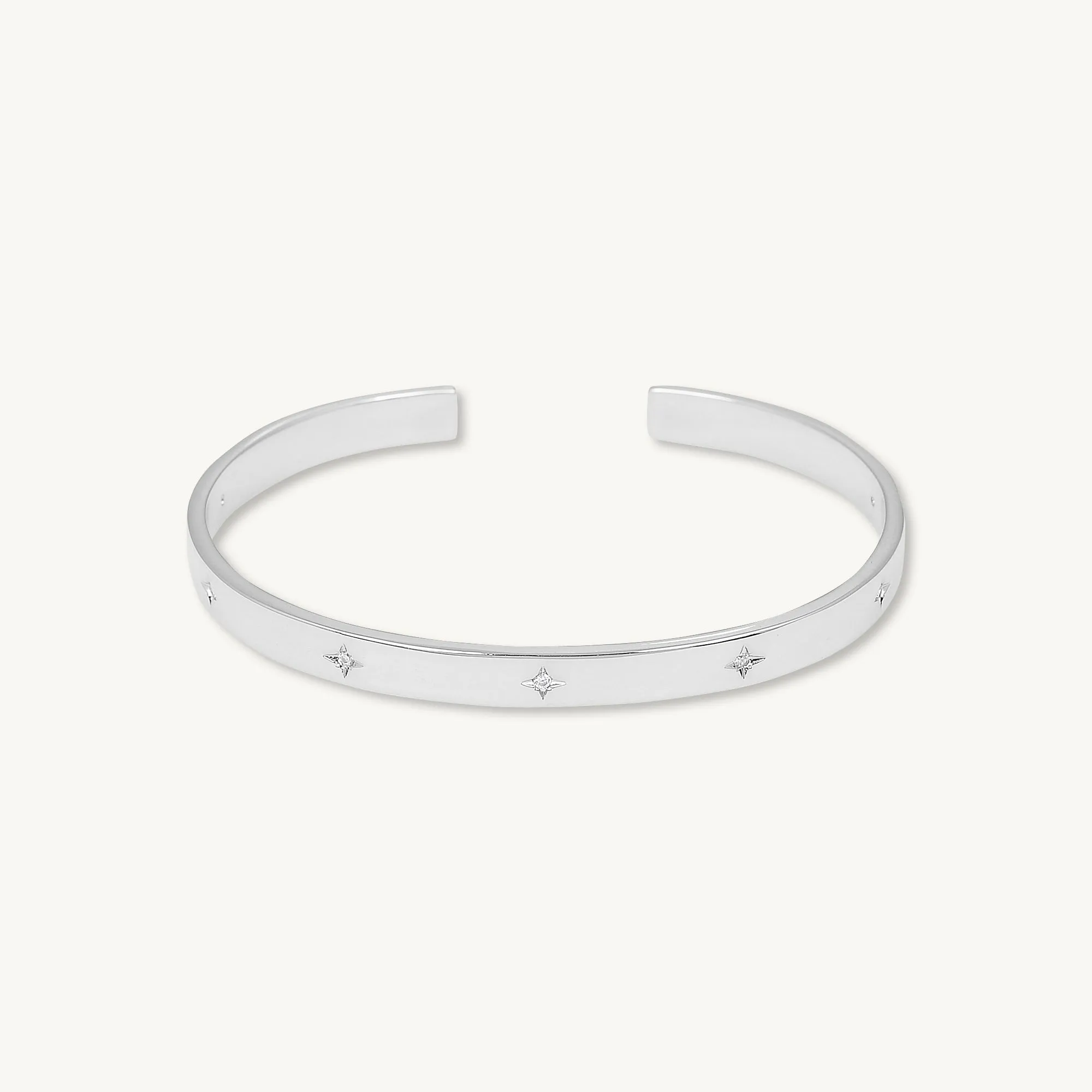 North Star Bangle Bracelet