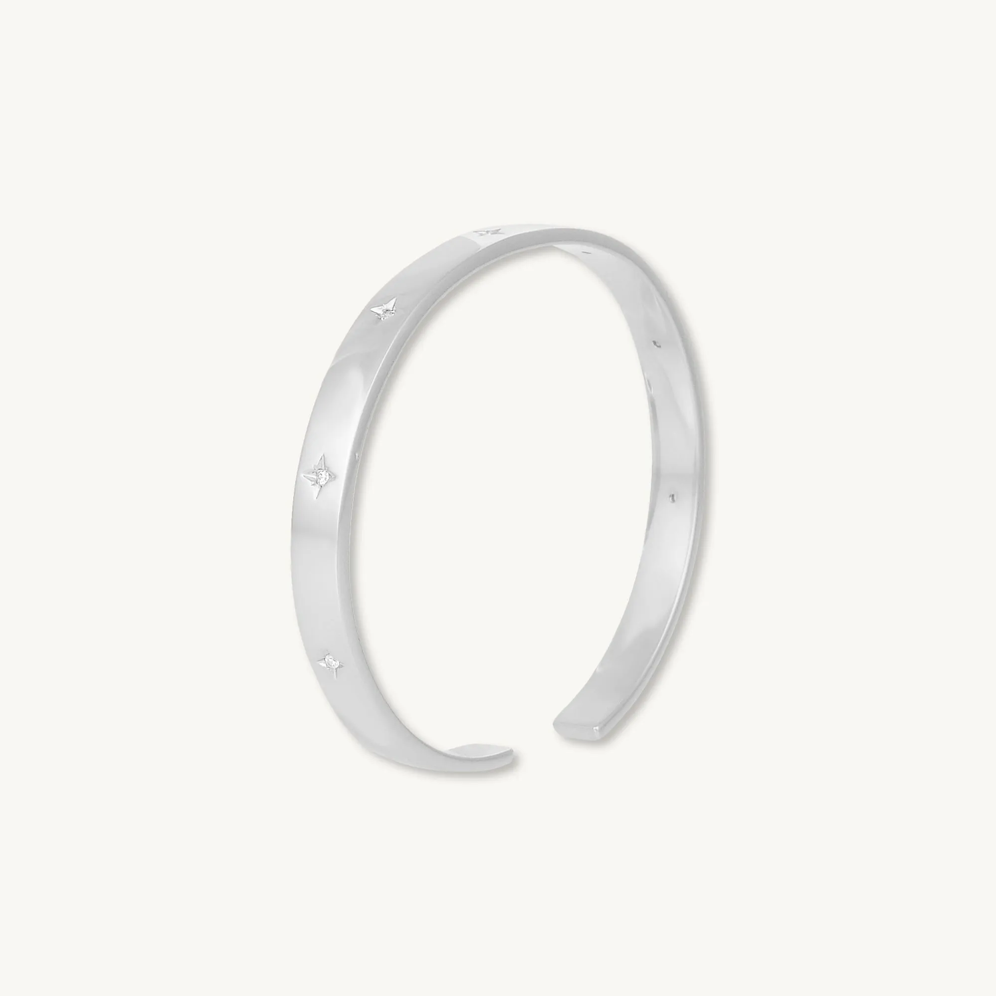 North Star Bangle Bracelet