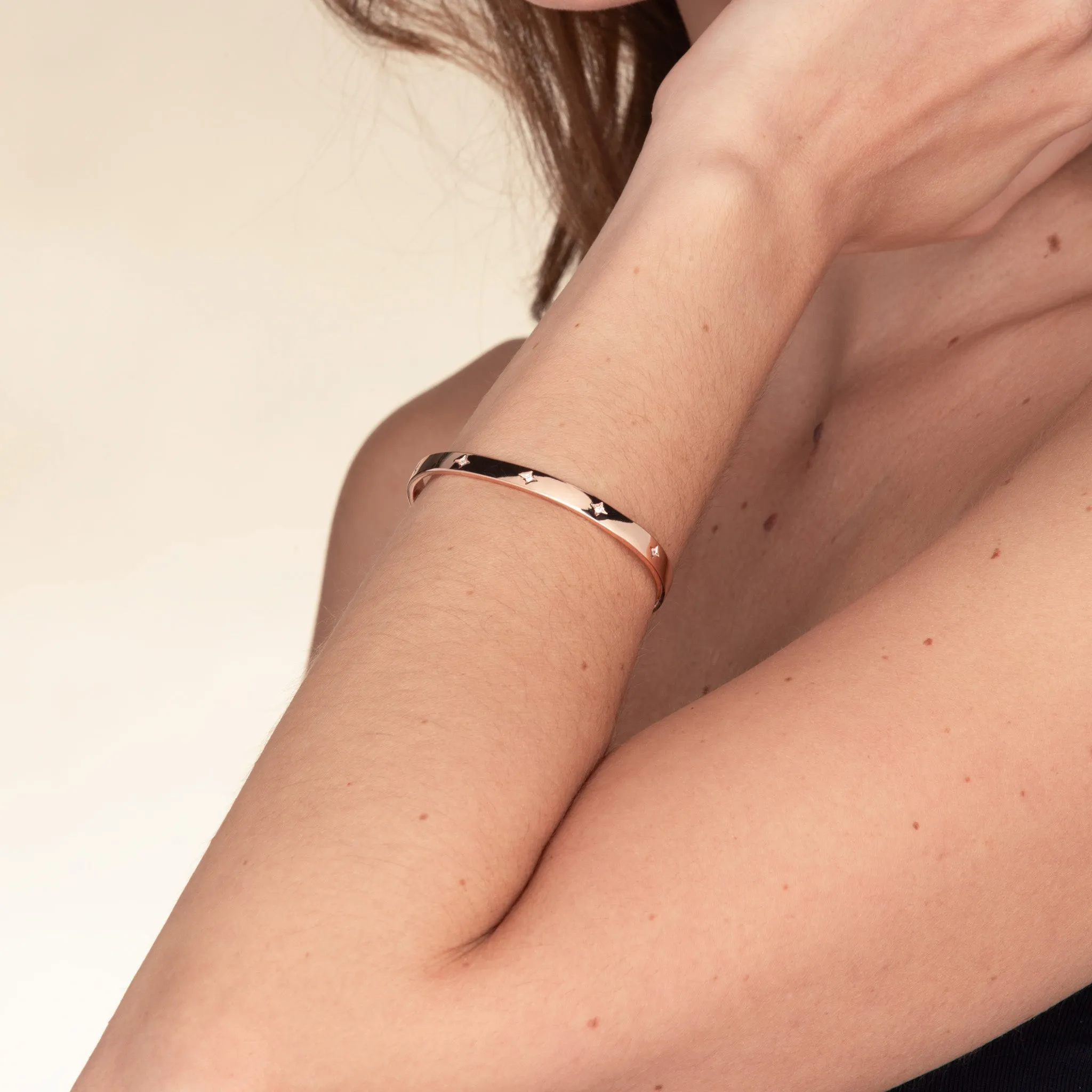 North Star Bangle Bracelet